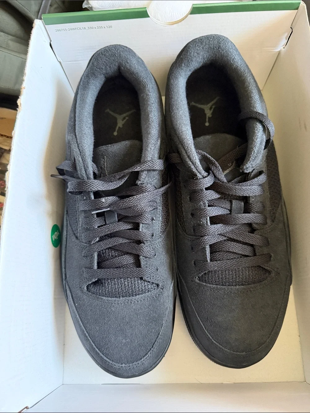 Jordan’s Flight Court Men’s Low-Top Suede Sneakers